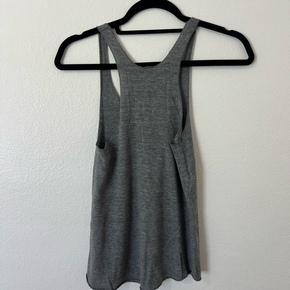Aviator Nation Gray Racerback Tank - Picture 5 of 6